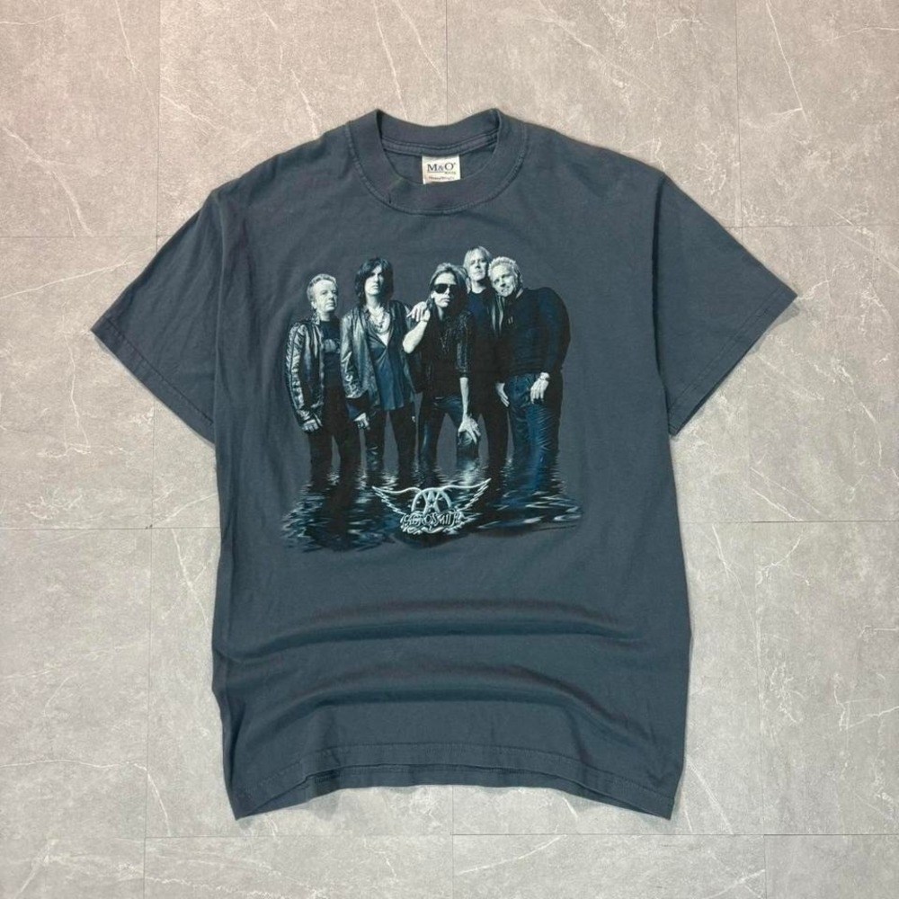 2001 Aerosmith vintage band tee‎